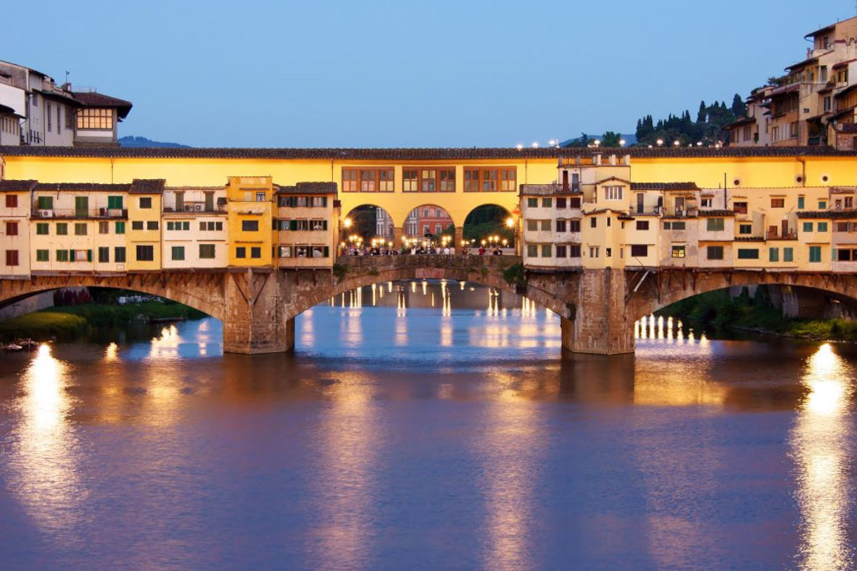 Ponte Vecchio and Palazzo Pitti